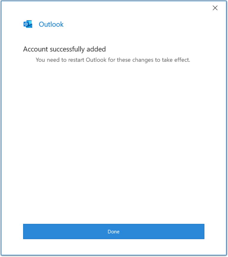 Adding an additional mailbox to outlook wse it